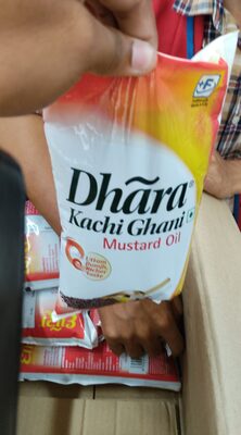 Dhara Kachi Ghani Mustard Oil 1L